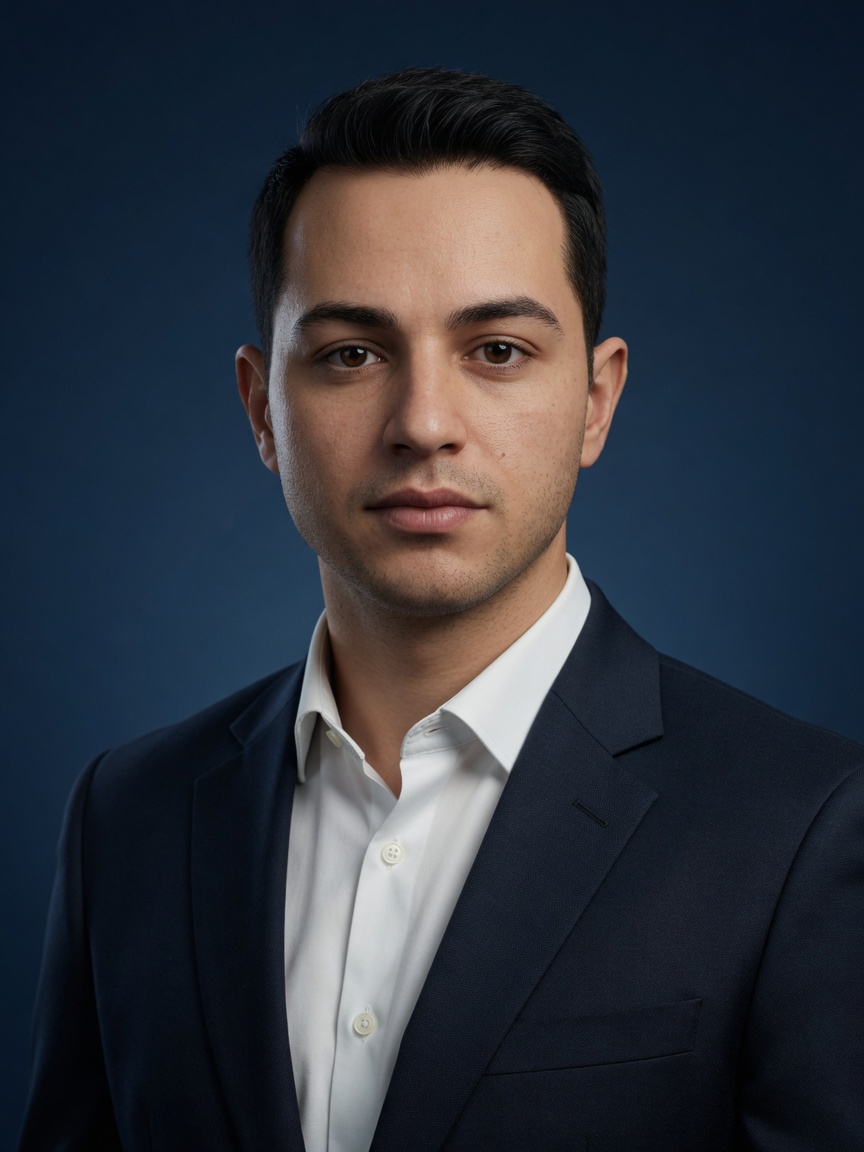 Professional portrait of Reda Alaarabi